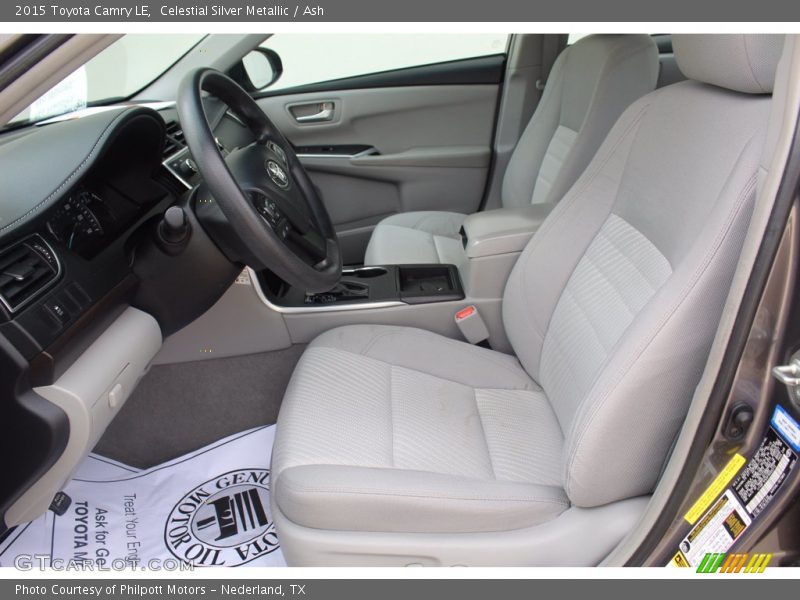 Celestial Silver Metallic / Ash 2015 Toyota Camry LE