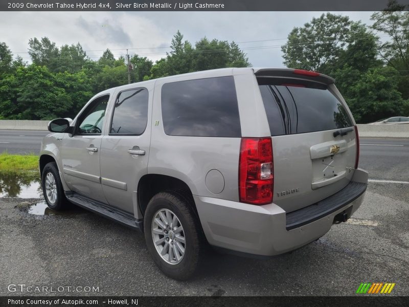 Silver Birch Metallic / Light Cashmere 2009 Chevrolet Tahoe Hybrid 4x4