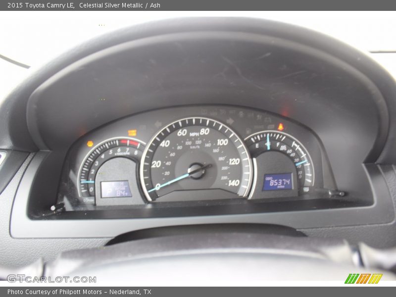 Celestial Silver Metallic / Ash 2015 Toyota Camry LE