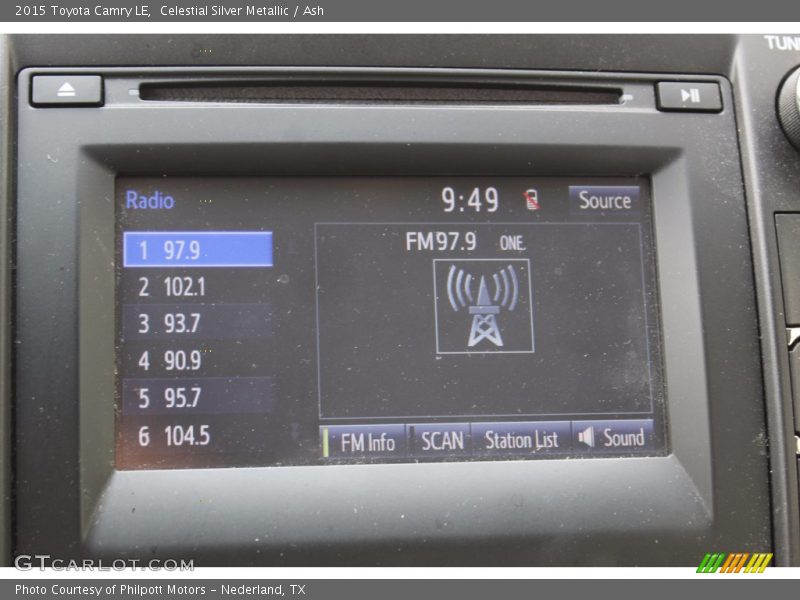 Celestial Silver Metallic / Ash 2015 Toyota Camry LE