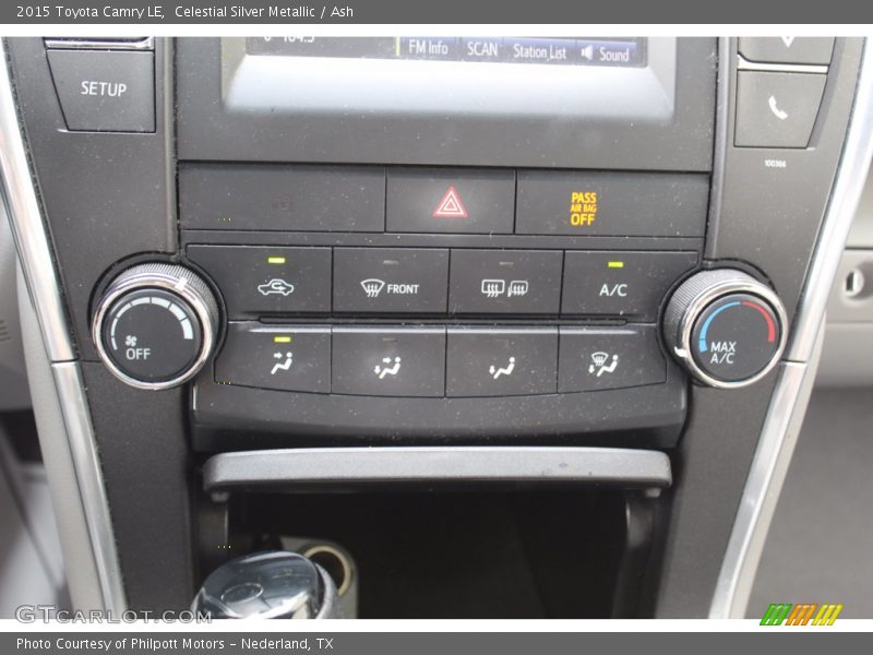 Celestial Silver Metallic / Ash 2015 Toyota Camry LE
