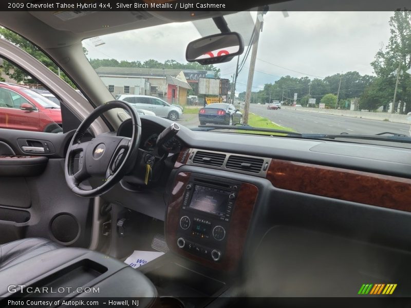 Silver Birch Metallic / Light Cashmere 2009 Chevrolet Tahoe Hybrid 4x4
