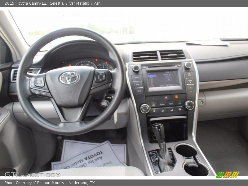 Celestial Silver Metallic / Ash 2015 Toyota Camry LE
