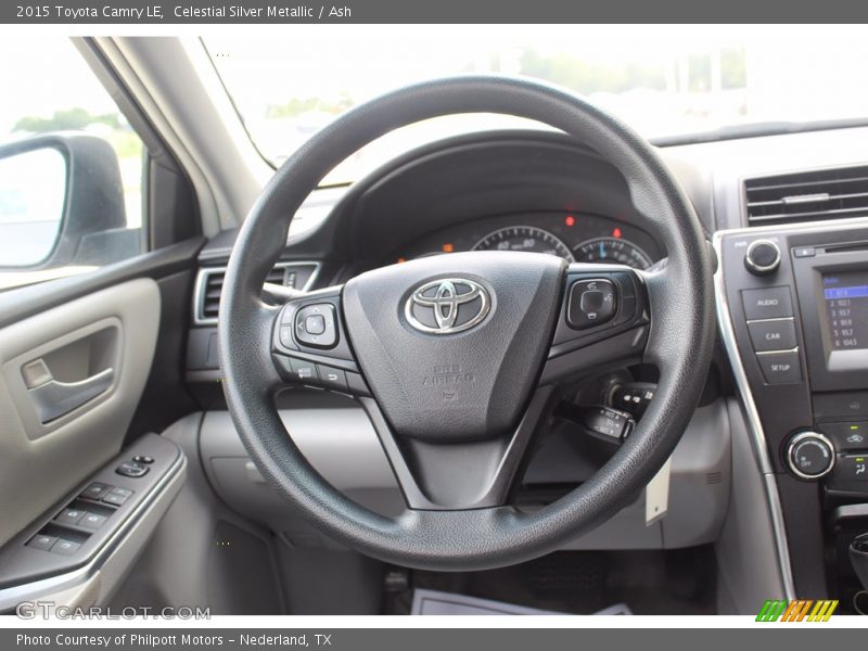 Celestial Silver Metallic / Ash 2015 Toyota Camry LE