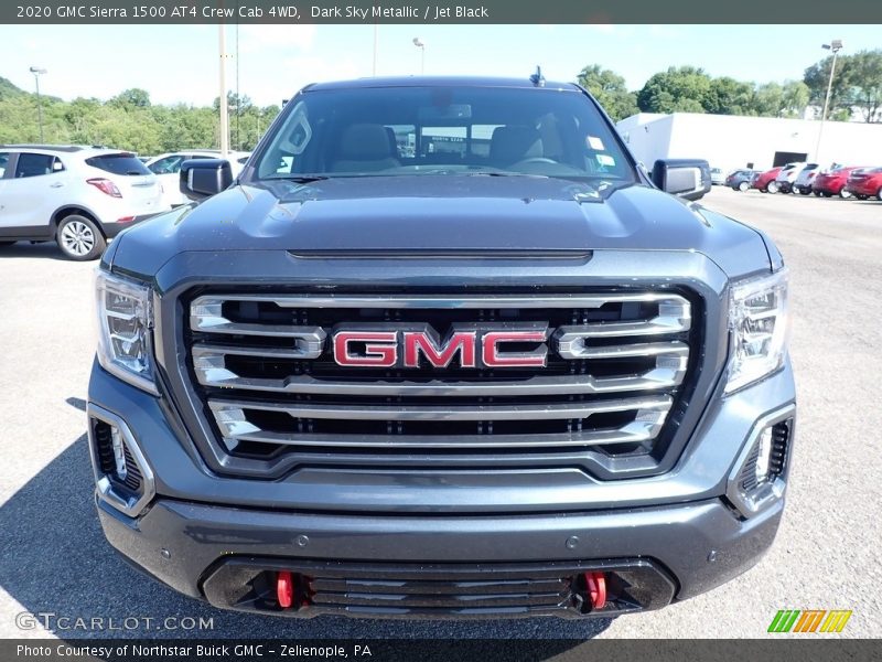 Dark Sky Metallic / Jet Black 2020 GMC Sierra 1500 AT4 Crew Cab 4WD