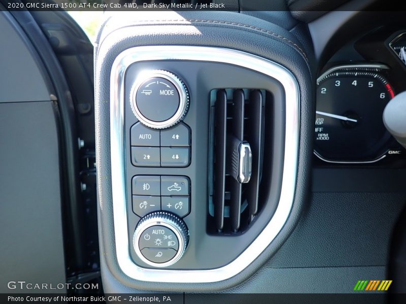 Controls of 2020 Sierra 1500 AT4 Crew Cab 4WD