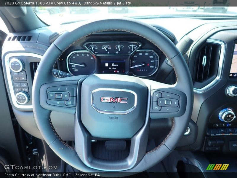  2020 Sierra 1500 AT4 Crew Cab 4WD Steering Wheel