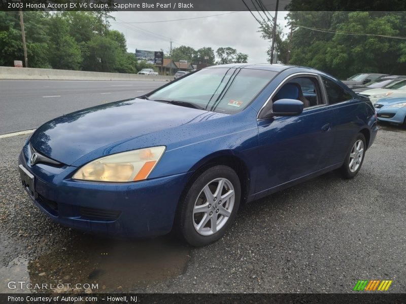 Front 3/4 View of 2003 Accord EX V6 Coupe