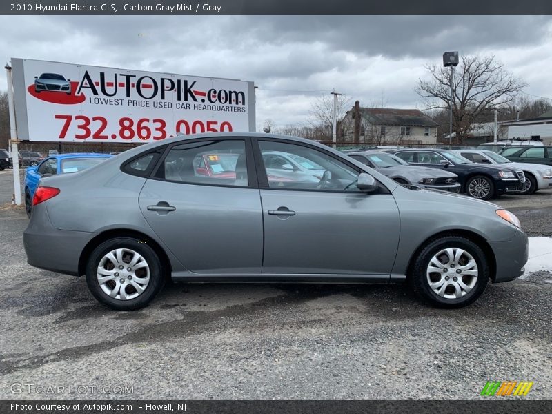 Carbon Gray Mist / Gray 2010 Hyundai Elantra GLS