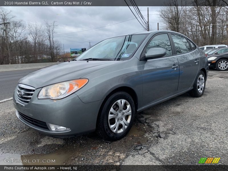 Carbon Gray Mist / Gray 2010 Hyundai Elantra GLS