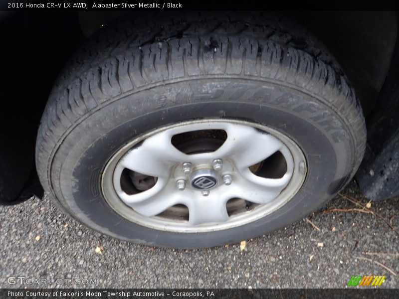 Alabaster Silver Metallic / Black 2016 Honda CR-V LX AWD