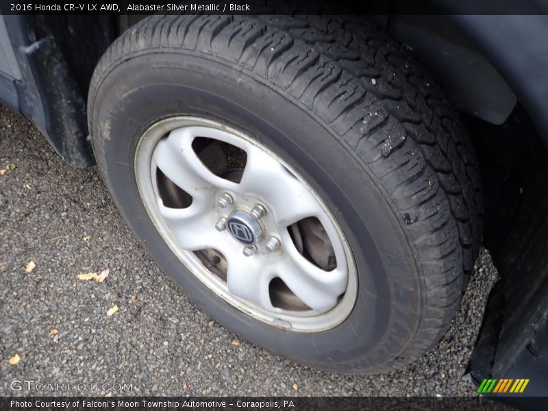 Alabaster Silver Metallic / Black 2016 Honda CR-V LX AWD