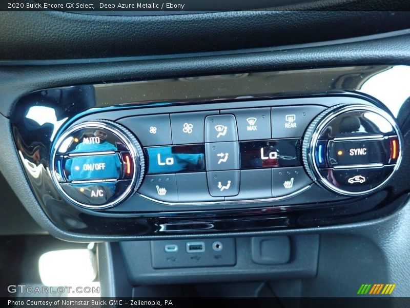 Deep Azure Metallic / Ebony 2020 Buick Encore GX Select