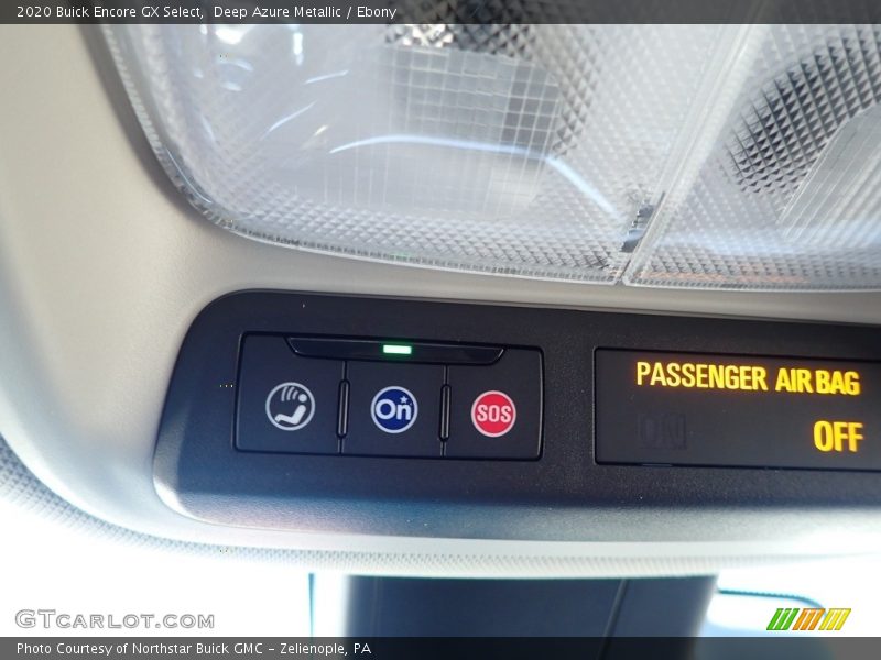 Deep Azure Metallic / Ebony 2020 Buick Encore GX Select