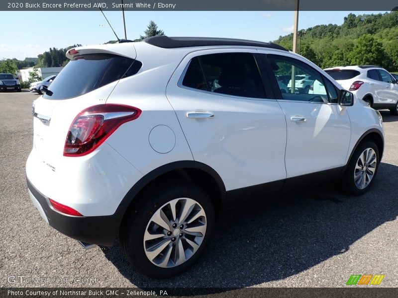 Summit White / Ebony 2020 Buick Encore Preferred AWD