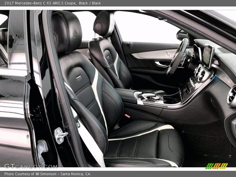 Black / Black 2017 Mercedes-Benz C 63 AMG S Coupe