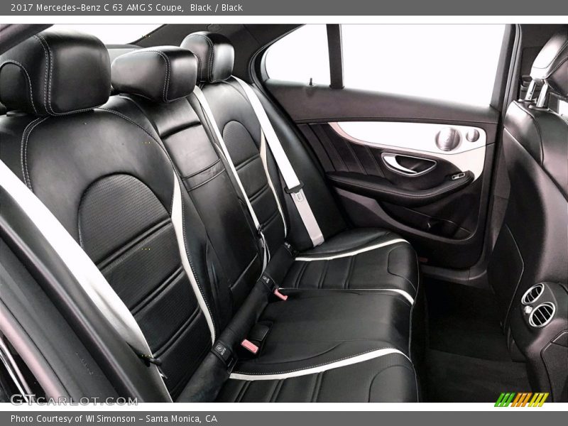 Black / Black 2017 Mercedes-Benz C 63 AMG S Coupe