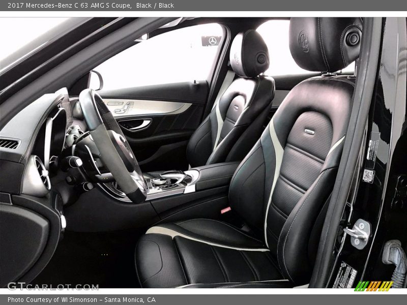 Black / Black 2017 Mercedes-Benz C 63 AMG S Coupe