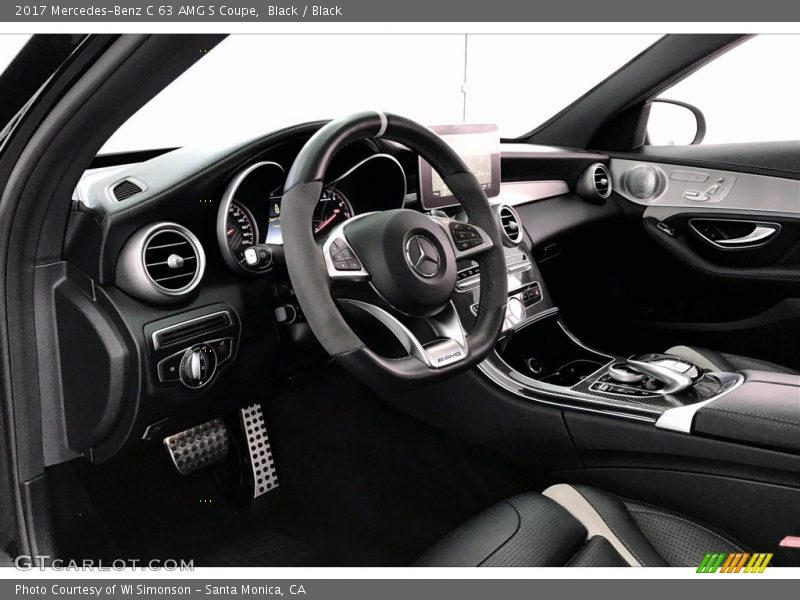 Black / Black 2017 Mercedes-Benz C 63 AMG S Coupe