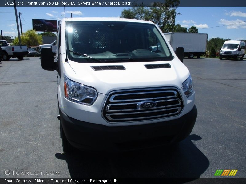 Oxford White / Charcoal black 2019 Ford Transit Van 250 LR Regular