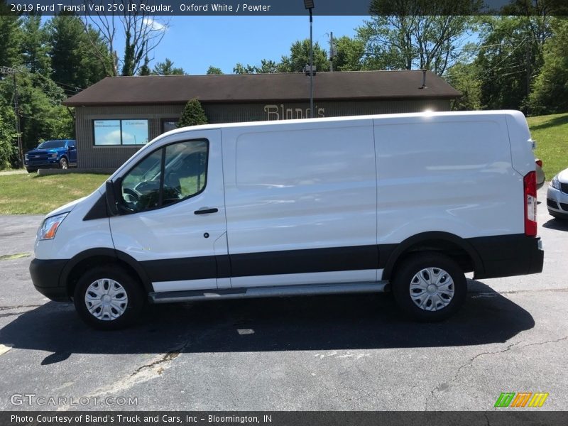 Oxford White / Pewter 2019 Ford Transit Van 250 LR Regular