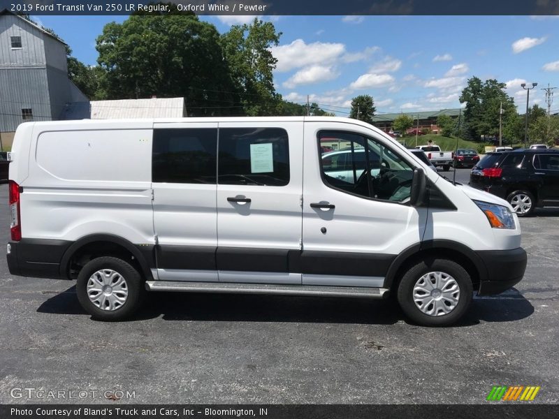 Oxford White / Pewter 2019 Ford Transit Van 250 LR Regular