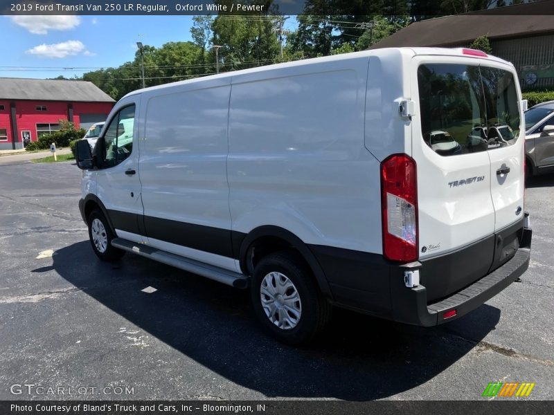 Oxford White / Pewter 2019 Ford Transit Van 250 LR Regular