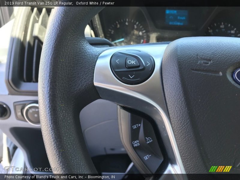 Oxford White / Pewter 2019 Ford Transit Van 250 LR Regular