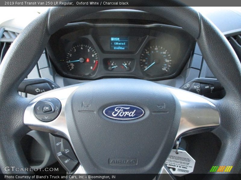 Oxford White / Charcoal black 2019 Ford Transit Van 250 LR Regular