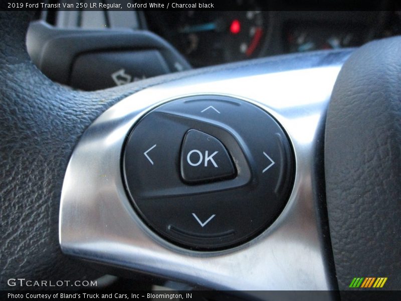 Oxford White / Charcoal black 2019 Ford Transit Van 250 LR Regular