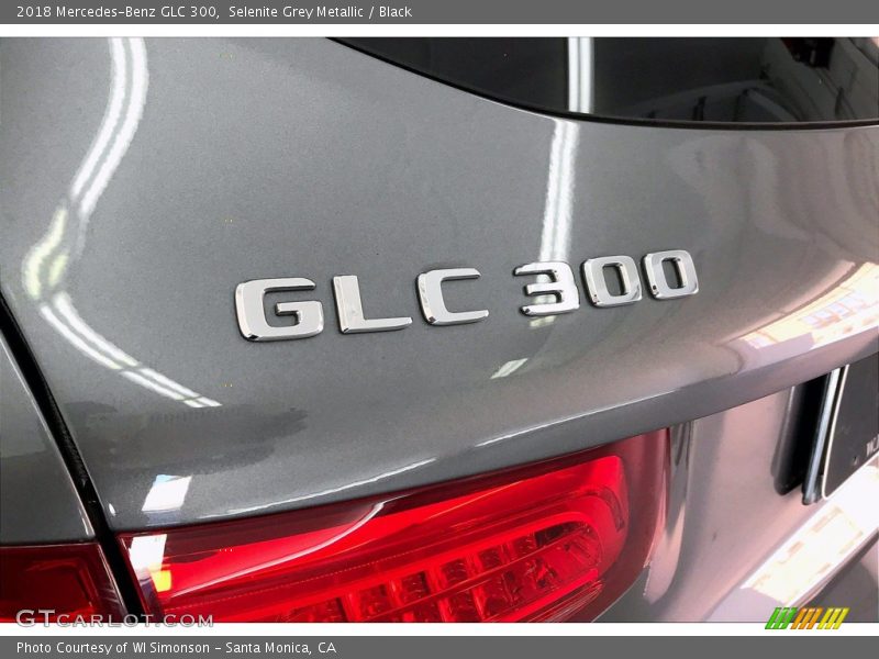 Selenite Grey Metallic / Black 2018 Mercedes-Benz GLC 300