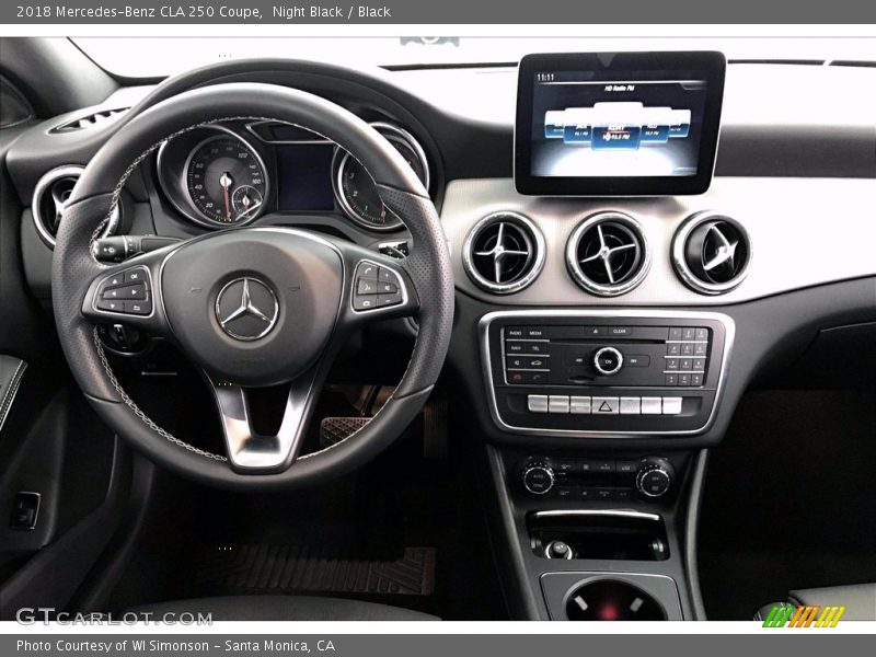 Night Black / Black 2018 Mercedes-Benz CLA 250 Coupe