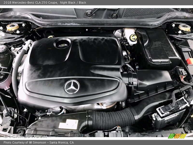 Night Black / Black 2018 Mercedes-Benz CLA 250 Coupe