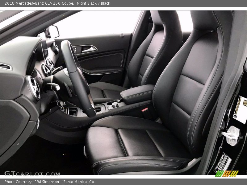 Night Black / Black 2018 Mercedes-Benz CLA 250 Coupe