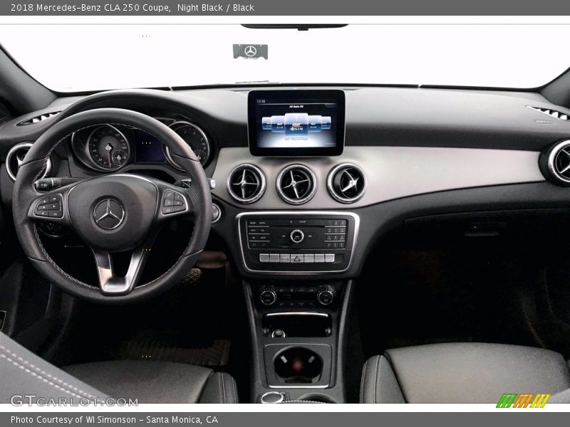 Night Black / Black 2018 Mercedes-Benz CLA 250 Coupe