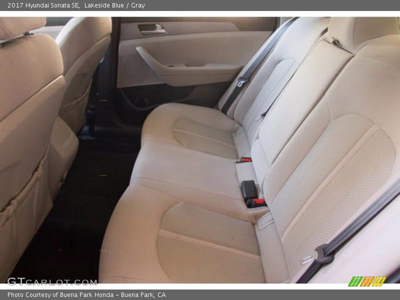 Lakeside Blue / Gray 2017 Hyundai Sonata SE
