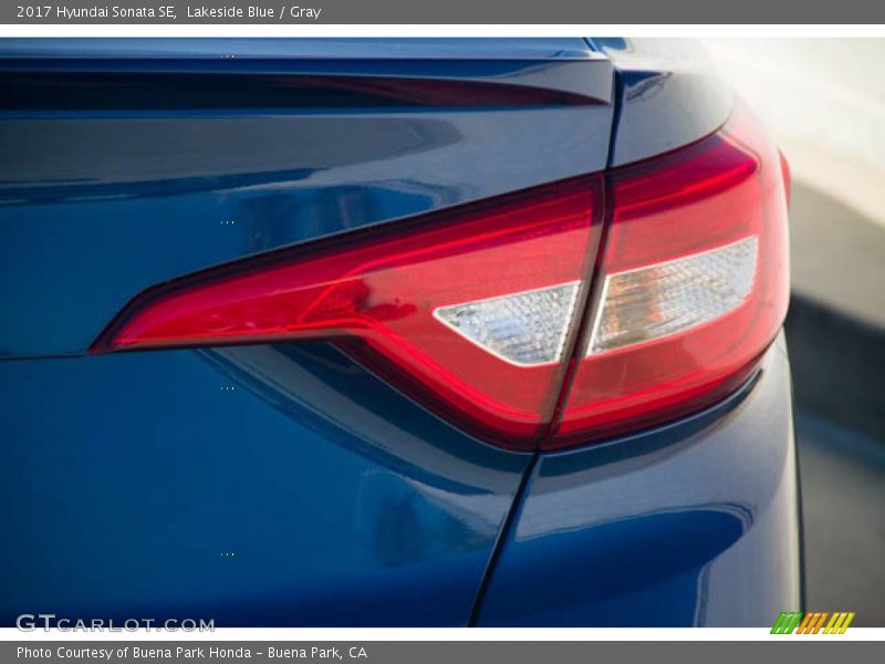 Lakeside Blue / Gray 2017 Hyundai Sonata SE