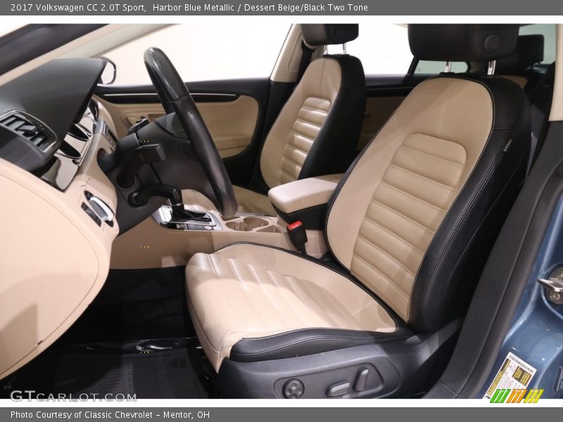 Front Seat of 2017 CC 2.0T Sport