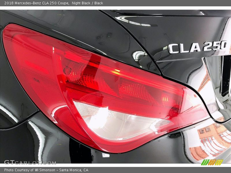 Night Black / Black 2018 Mercedes-Benz CLA 250 Coupe