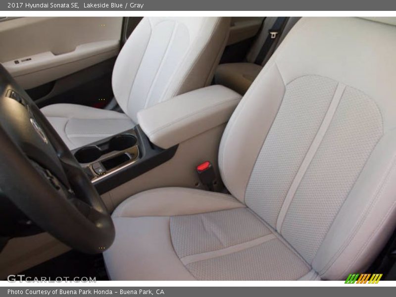 Lakeside Blue / Gray 2017 Hyundai Sonata SE