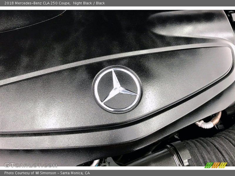 Night Black / Black 2018 Mercedes-Benz CLA 250 Coupe