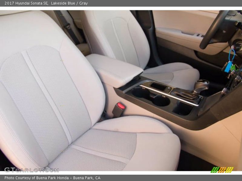 Lakeside Blue / Gray 2017 Hyundai Sonata SE