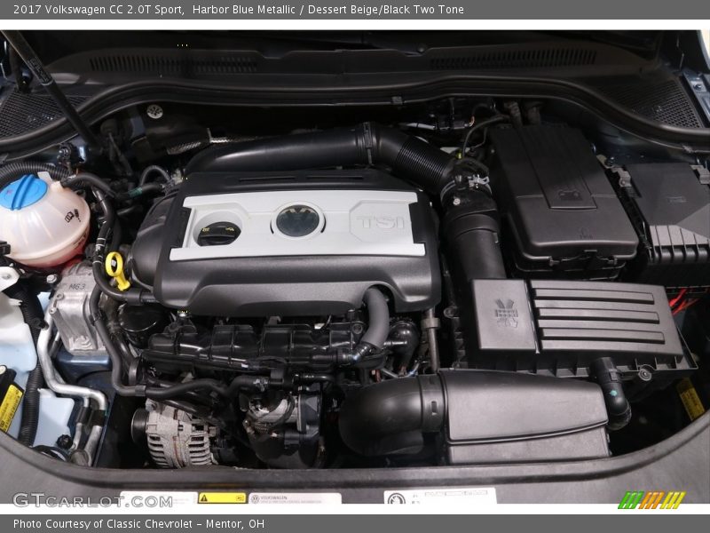  2017 CC 2.0T Sport Engine - 2.0 Liter TSI Turbocharged DOHC 16-Valve VVT 4 Cylinder