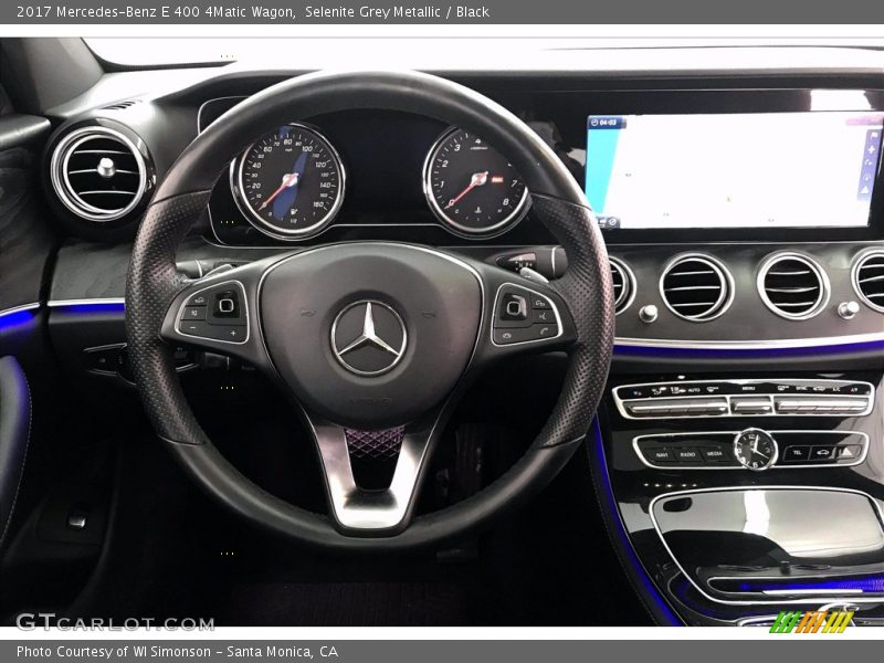 Selenite Grey Metallic / Black 2017 Mercedes-Benz E 400 4Matic Wagon