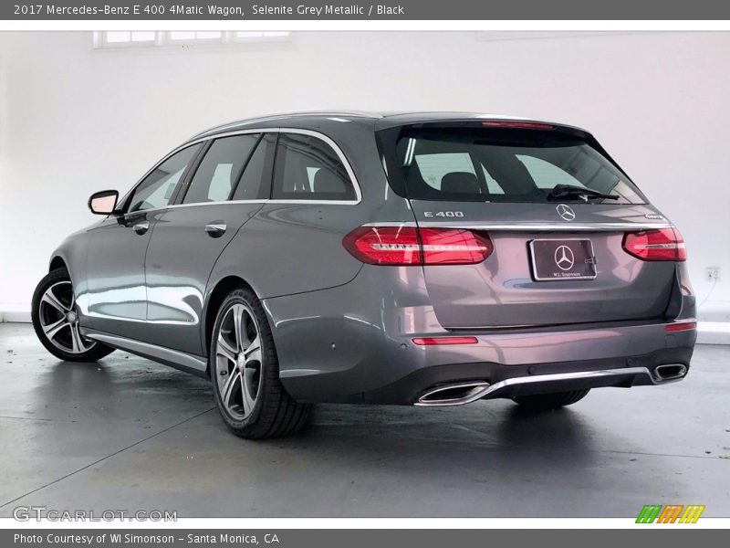 Selenite Grey Metallic / Black 2017 Mercedes-Benz E 400 4Matic Wagon