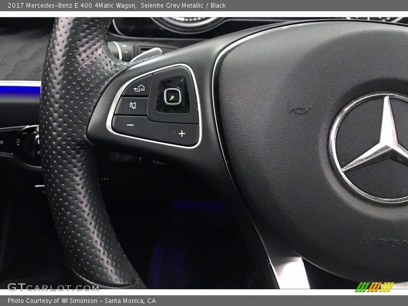 Selenite Grey Metallic / Black 2017 Mercedes-Benz E 400 4Matic Wagon
