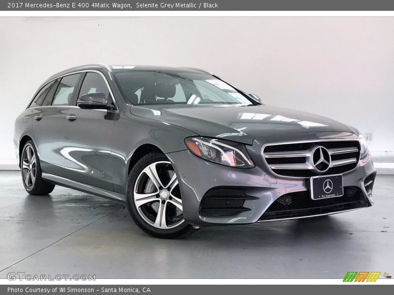 Selenite Grey Metallic / Black 2017 Mercedes-Benz E 400 4Matic Wagon