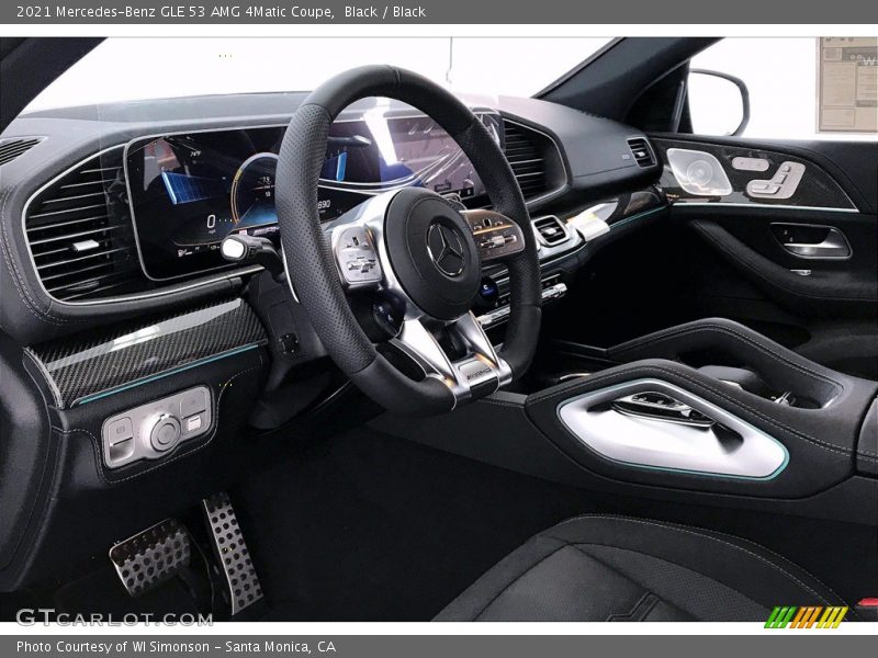 Dashboard of 2021 GLE 53 AMG 4Matic Coupe