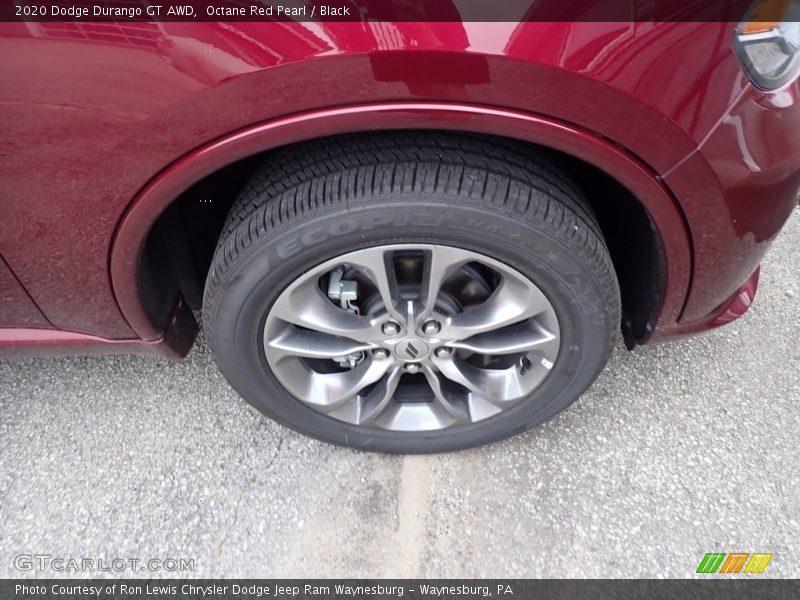 Octane Red Pearl / Black 2020 Dodge Durango GT AWD