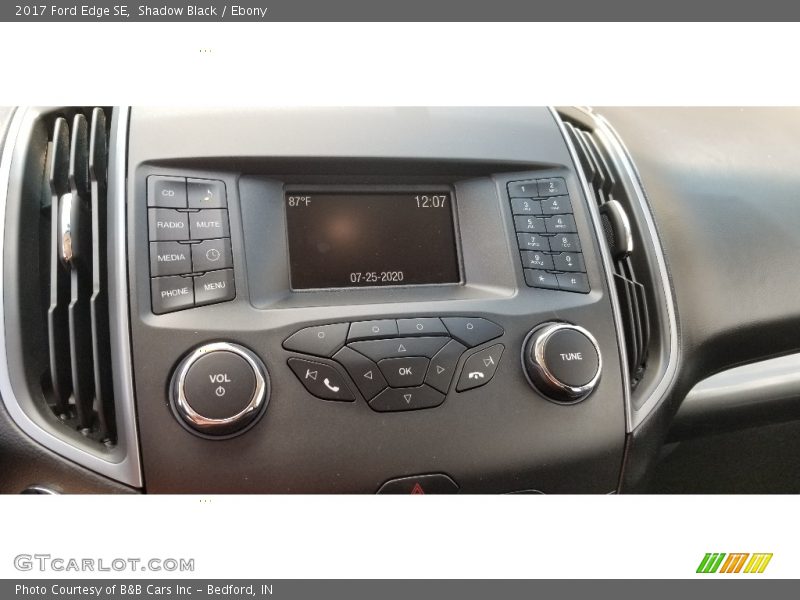Shadow Black / Ebony 2017 Ford Edge SE